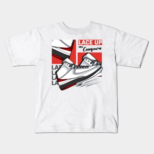 AJ 2 Retro Sneaker Art Kids T-Shirt